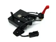 Front bonnet lock fix to body panel (lower part). Porsche 987 Boxster / 987C Cayman / 997 - 99751105300, 99751105301